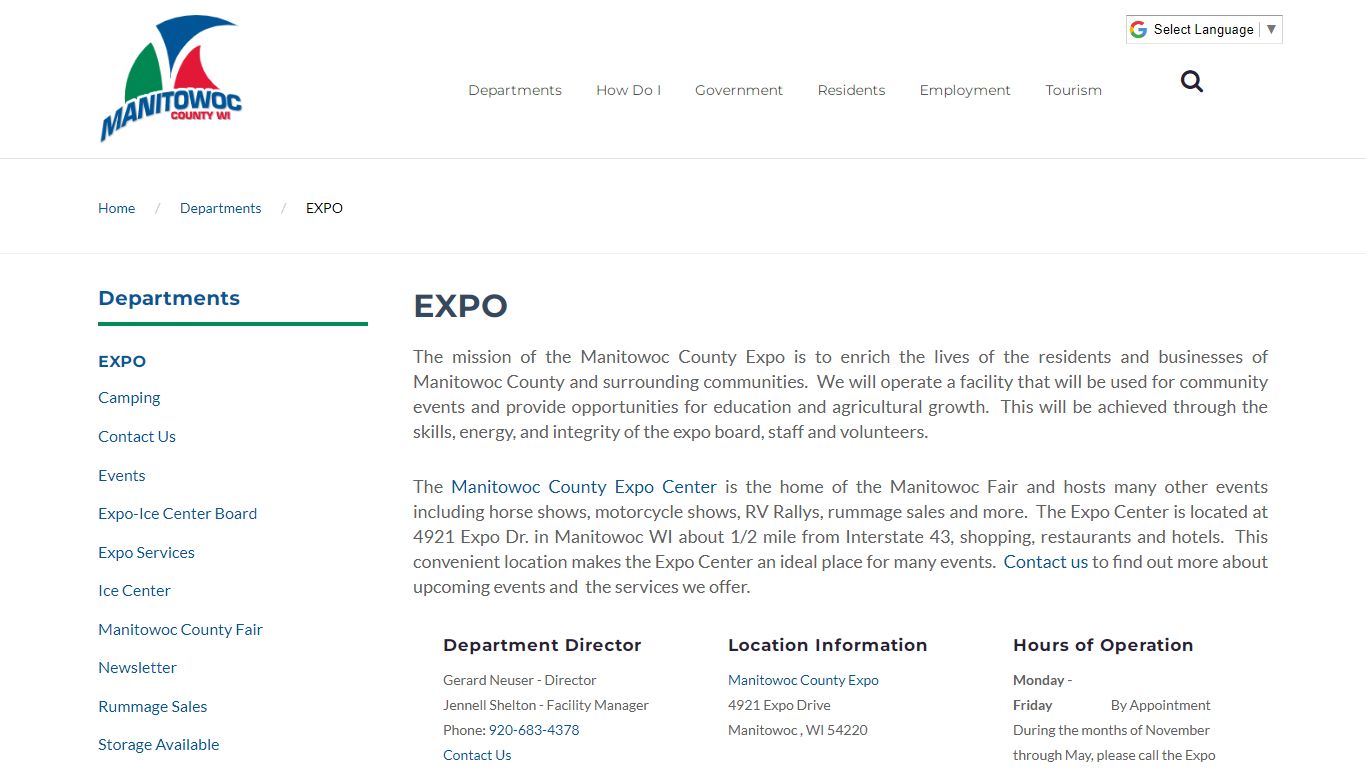 Manitowoc County - EXPO